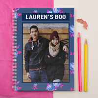 Photo Upload Notebook - Floral
