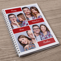 Photo Upload Notebook - Happy Valentine