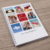 Photo Upload Notebook - Hearts & Sky