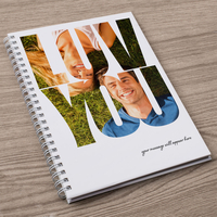 Photo Upload Notebook - Luv You