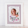 Photo Upload Print - Flower Girl