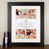 Photo Upload Print - Gold Family,  4 Photos