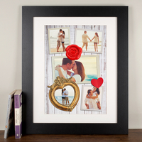 Photo Upload Print - Heart Frames,  5 Photos