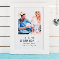 Photo Upload Print - Is Super Because...