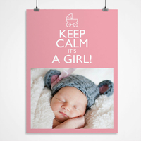 Photo Upload Print - Keep Calm It