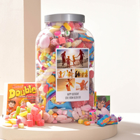 Photo Upload Retro Sweet Jar - 6 Photos & Message