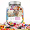 Photo Upload Retro Sweet Jar - Stupid Face