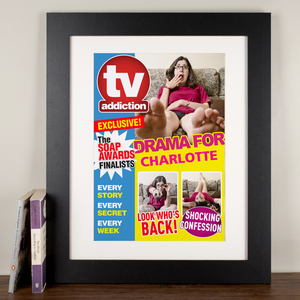 Photo Upload TV Magazine Print