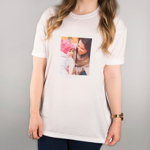 Photo Upload White T-Shirt