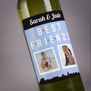 Photo Upload Wine - Best Friends