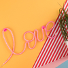 Pink Love LED Wall Light