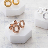 Posh Totty Designs Russian Ring Stud Earrings
