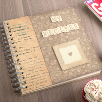 Recipe Notebook with Pockets