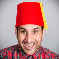Red Fez Hat