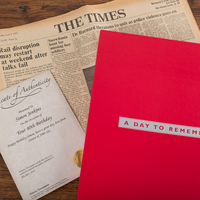 Retirement Newspaper - From ANY Date