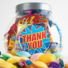 Retro Sweet Jar - Thank You