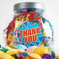 Retro Sweet Jar - Thank You