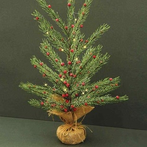 Home Natural Look Tree with LED Lights