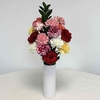 Mothers Day Mixed Carnations 15 Stems + Ceramic Vase