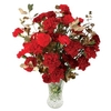 Red & Gold Carnations 15 Stems
