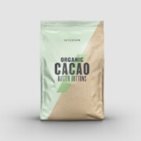 Organic Raw Cacao Butter Buttons - 300g - Unflavoured