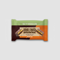 Vegan Double Dough Brownie (Sample) - 60g - Chocolate Orange