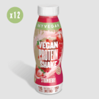 Vegan Protein Shake (12 Pack) - 12 x 330ml - Strawberry