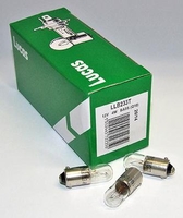 BA9S Lucas Pilot Light Bulb 12V LLB233T (10 Pack)