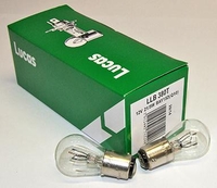 BAY15D Lucas Stop/Tail Bulb 12V LLB380T (10 Pack)