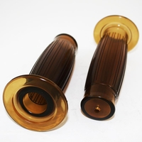 Beston Handlebar Grips Pair Replica 7/8 Beston Handlebar Gel Brown Caf&233; Racer
