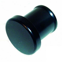 Blanking Plug (25mm Tail) (Black) (TBVA002BK)