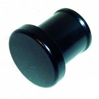 Blanking Plug (34mm Tail) (Black) (TBVA003BK)