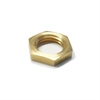 Brass Lock Nut 1/4 BSP - Petrol Fuel Pipe