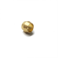 Brass Olive 1/4 OD Tube - Petrol Fuel Pipe