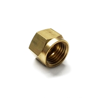 Brass Olive Nut 1/4 OD Tube - 1/4 BSP - Petrol Fuel Pipe