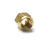 Brass Olive Nut 5/16 OD Tube - 1/4 BSP - Petrol Fuel Pipe