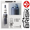 Brisk P5 (1623) BP5+ Spark Plug Iridium Premium+