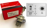 Lucas P43T Halogen Headlight Bulb 12V LLB472 (10 Pack)