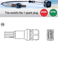 NGK OZA446-E15 1848 Lambda Sensor NTK Oxygen O2 Exhaust Probe OZA446E15
