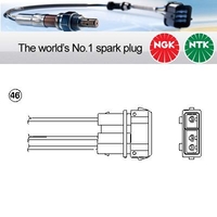 NGK OZA446-E51 0215 Lambda Sensor NTK Oxygen O2 Exhaust Probe OZA446E51