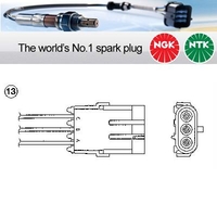 NGK OZA446-E57 0472 Lambda Sensor NTK Oxygen O2 Exhaust Probe OZA446E57