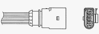NGK OZA510-V16 90059 Lambda Sensor NTK Oxygen 02 Exhaust Probe