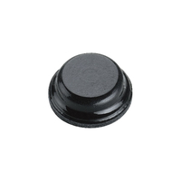 3M™ Bumpon™ SJ 5076 Black Polyurethane Rubber Foot 8mm x 2.8mm - S...