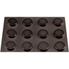 3M™ Bumpon™ SJ 5744 Black Polyurethane Rubber Foot 19mm x 4mm - Single