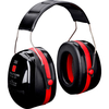 3M™ PELTOR™ Optime™ III Earmuffs,  35 dB,  Black/Red,  Headband,  H540...