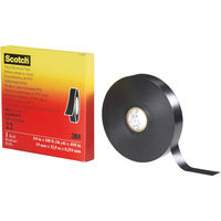 3M Scotch 22 Vinyl Electrical Tape Black 38mm x 33m