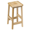 685mm High Solid Beech Stool (Pack 4)