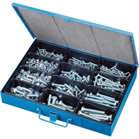 Affix Hexagonal Steel Bolts & Nuts Assortment - 374 Piece