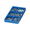 Affix Nut,  Washer & Lock Washer Set - 400 Pieces