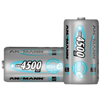 Ansmann 5030622 C - Pack of 2 4500mAh NiMH Cell